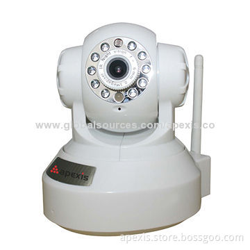 Wireless IP Camera WiFi, Smart Home, Free DDNS, Wi-Fi and Infrared Night Visibility